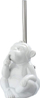 Set furçe tualeti Wenko Monkey Quiet, 22 cm, qeramike, e bardhë