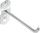 Set grepash muri NEO Hook 84 097, 85mm, 5 copë, metalik