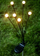 Llambë diellore kopshti Saska Garden LITTLE BALLS, 72cm, 6 LED, e zezë