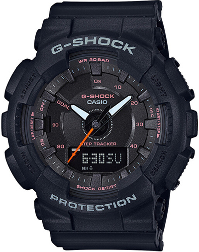 Orë për meshkuj Casio, e zezë