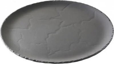 Pjatë pice Revol Basalt, 28.5 cm, set me 4 copë, gri gur