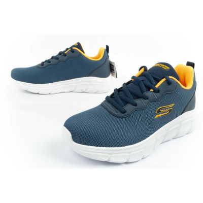 Atlete Skechers Bobs B Flex Icy Edge, Memory Foam, për burra, blu