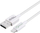 Kabllo Lightning Microconnect ECO LIGHTNING1, 1m, USB A 2.0, e bardhë
