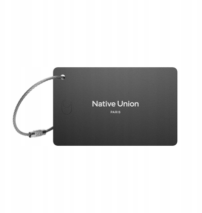 GPS следач Native Union Find It Card, Apple Find My, црн
