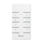 Telekomandë Sonoff RM433R2, RF 433.92MHz, 8 butona, e bardhë