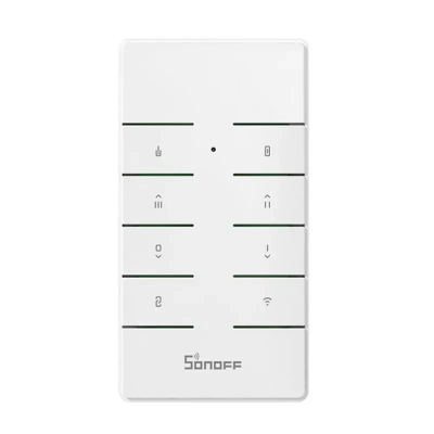 Telekomandë Sonoff RM433R2, RF 433.92MHz, 8 butona, e bardhë