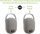 Altoparlant Bluetooth Techly Mini, BT 5.3, me drita LED, gri