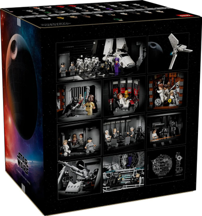 Set ndërtimi LEGO Star Wars Ultimate Collector Series Death Star, koleksionues, për të rritur, shumëngjyrësh