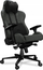Karrige gaming Yumisu 2050 Material, jastëk mesit, lëkundje, gri e errët e zezë