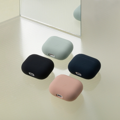 Mbulesë Native Union Curve për AirPods 3, silikoni, e zezë