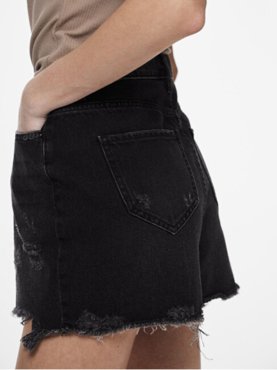 Shorce për femra PIECES PCSUMMER, të zeza