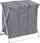 Shportë rrobash Wenko Trio Top, 118L, poliester, gri