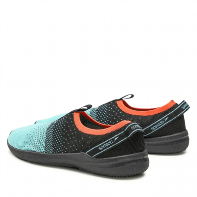 Këpucë uji për plazh, për femra / Speedo F SURFKNIT PRO AF, zezë/kaltër, nr.39
