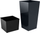 Vazo e lartë Conforama Urbi Square High Planter Pot, 35L, antracit