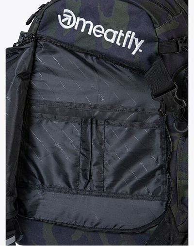 Çantë shpine Meatfly, e kaltër/gjelbër/zezë