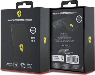 Powerbank Ferrari MagSafe, 5000mAh, 15W, gri
