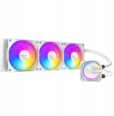 Течен ладилник за процесор Antec Skeleton 360ARGB, радијатор 360 mm, RGB, бел