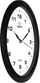 Orë muri Bentime H01-SW8047B, e zezë