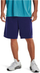 Кратки спортски панталони Under Armour UA Tech WM Graphic, мажи, полиестер, сини