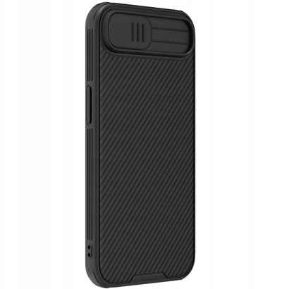 Mbulesë Nillkin CamShield PRO për iPhone 16e, mbrojtje me kapak kamere, e zezë