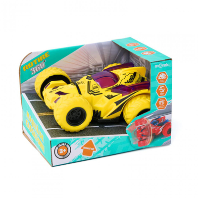 Makinë lodër akrobatike MOMKI Stunt Car, off road, rrotullim 360°, ngjyra mix