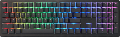 Tastierë gaming Ducky Zero 6108 Classic, wireless, RGB, Cherry MX2A Speed Silver, ANSI US, e zezë