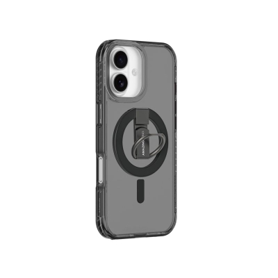 Mbulesë telefoni Amazingthing Titan Pro Grip Ring për iPhone 17, me MagSafe, e zezë