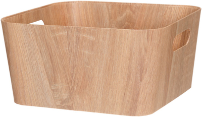 Kuti ruajtjeje 4Living Storage Box Sense, 30.5x30.5x15 cm, pamje druri