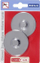 Adapter muri WENKO Turbo-Loc 20646100, plastik, 6.1 x 6.1 cm, krom