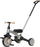Трицикл 3во1 QPlay Stager, за деца 2-6 години, до 25 kg, сребрена боја