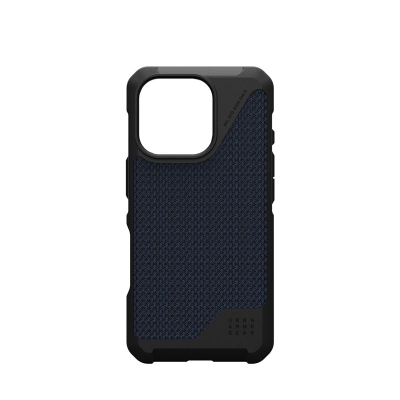 Mbulesë UAG Metropolis LT për iPhone 16 Pro, Kevlar, MagSafe, blu Mallard