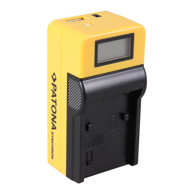 Karikues PATONA Synchron USB për Sony FV100 me LCD