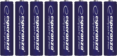 Bateri alkaline Esperanza AA LR6, 1.5V, pako me 8 copë