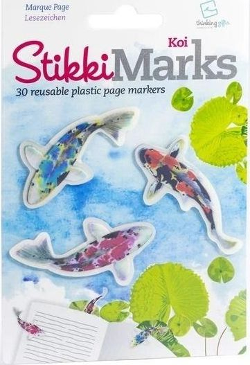 Shënues faqeje ngjitës K0i Page Marker, 30 copë, shumëngjyrëshe