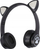 Kufje pa fije Extralink Cat-Ear, Bluetooth 5.0, LED RGB, të zeza