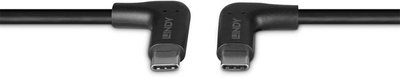 Kabllo USB-C Lindy 43162, USB 3.2 10Gbps, 1.5m, e zezë