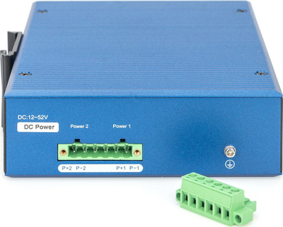 Swich industrial Ethernet Digitus DN-651129, 16 porta Gigabit, 10/100/1000 Mb/s, blu