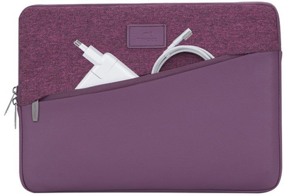Çantë laptopi RivaCase 7903, 13.3", lëkurë eco, vjollcë
