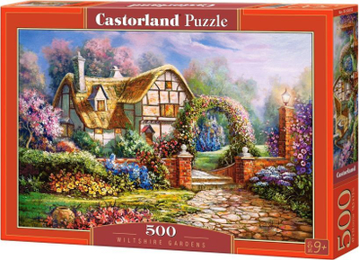 Puzzle Castorland Wiltshire Gardens, 47 x 33 cm, 500 elemente