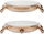 Orë dore Frederic Graff Rose Dent Blanche Silver Mesh FFAG-2520S