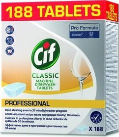 Tableta për enëlarëse Cif Large Pack, 188 copë