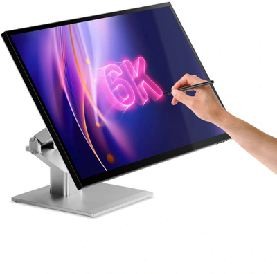 Monitor ALOGIC 32C6KPDTF, 32", 6K Ultra HD, me prekje, argjendtë e zi