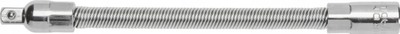 Zgjatim fleksibël për gedore Hogert Technik, 1/4", 150mm, argjendtë
