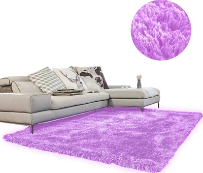 Tapet Shaggy Living Room, 140 x 200 cm, i vjollcë