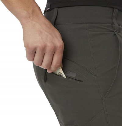 Shorto çiklizmi për femra Giro Venture, DWR, me shtrirje 4 drejtimesh, gri charcoal, madhësia 6