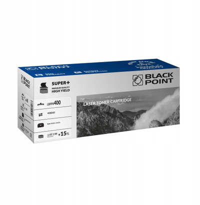 Toner Black Point LBPPR400 BP S+, zëvendësues për Ricoh 408060, i zi
