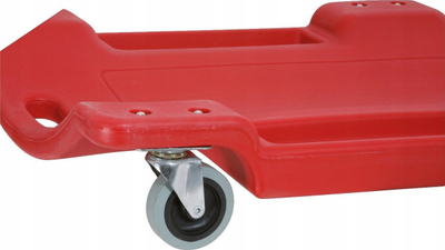 Shtrat pune KS TOOLS 500.8090, mban deri 120 kg, plastik, i kuq