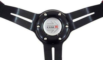 Спортски волан MTuning Steering Wheel Pro, 350mm, офсет 60mm, црна кожа