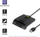 Lexues kartelash Qoltec SCR-0634, USB Type C dhe USB, i zi