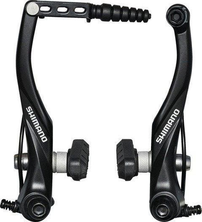 Frena biçiklete Shimano Alivio BR-T4000, V-Brake e përparme, 107mm, e zezë